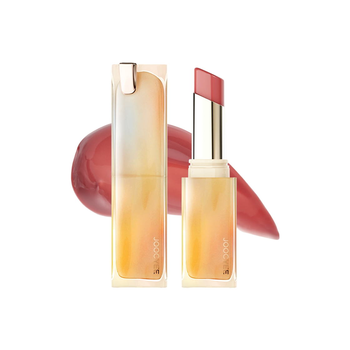 주씨 모이스처라이즈드 롱 래스팅 글레이즈드 루즈 514 프로즌 블랙 티(Joocyee Moisturized Long-Lasting Glazed Rouge 514 Frozen Black Tea)