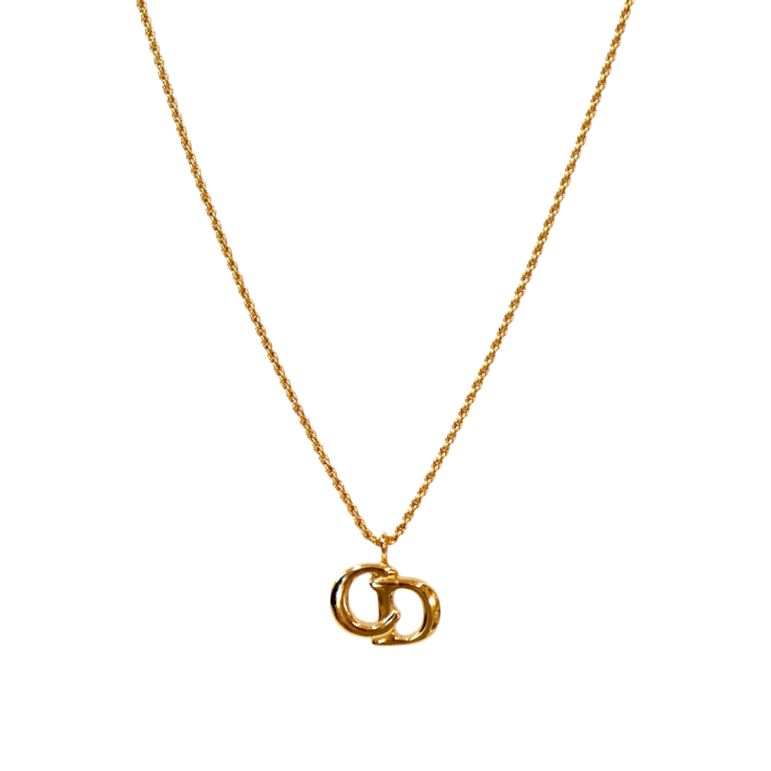 ITT7NVCRIUAE Dior CD Gold Necklace A-B51424