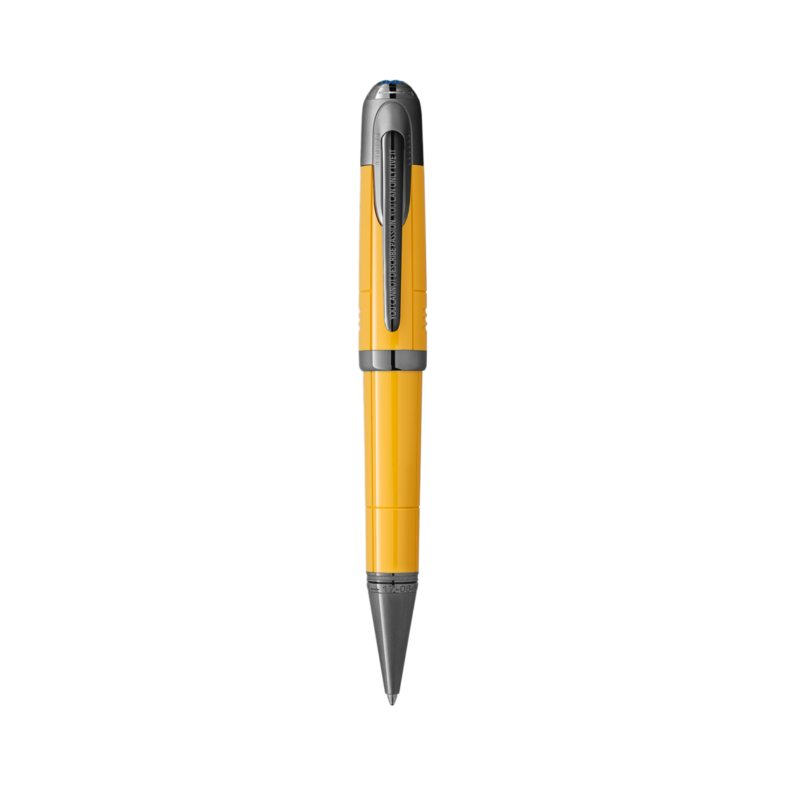 130663 Montblanc Great Chacracters Enzo Ferrari Special Edition Giallo Modena Ballpoint Pen Yellow