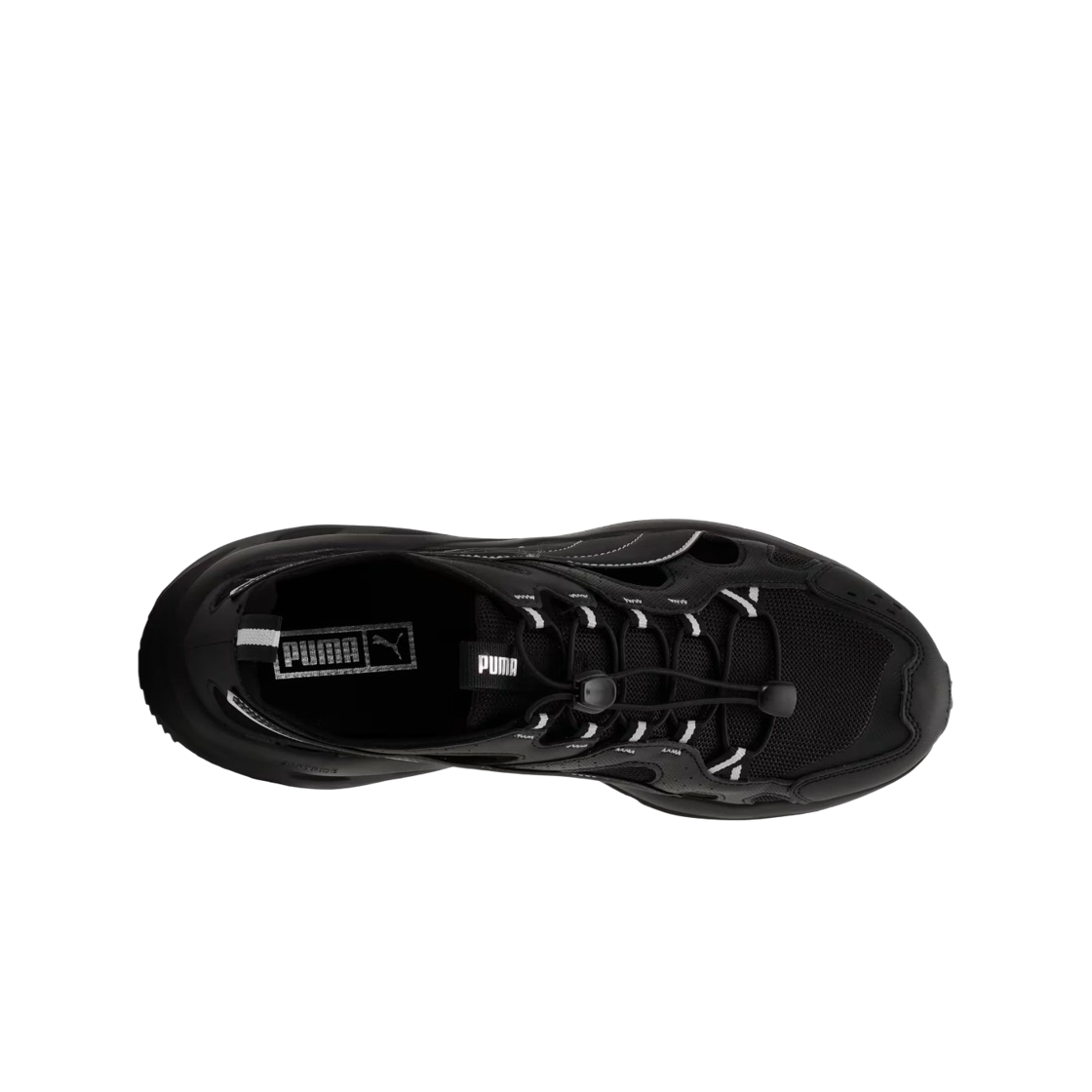 푸마 힙노틱 LS 어브럽트 샌들 블랙 실버(Puma Hypnotic LS Abrupt Sandals Black Silver) - 2