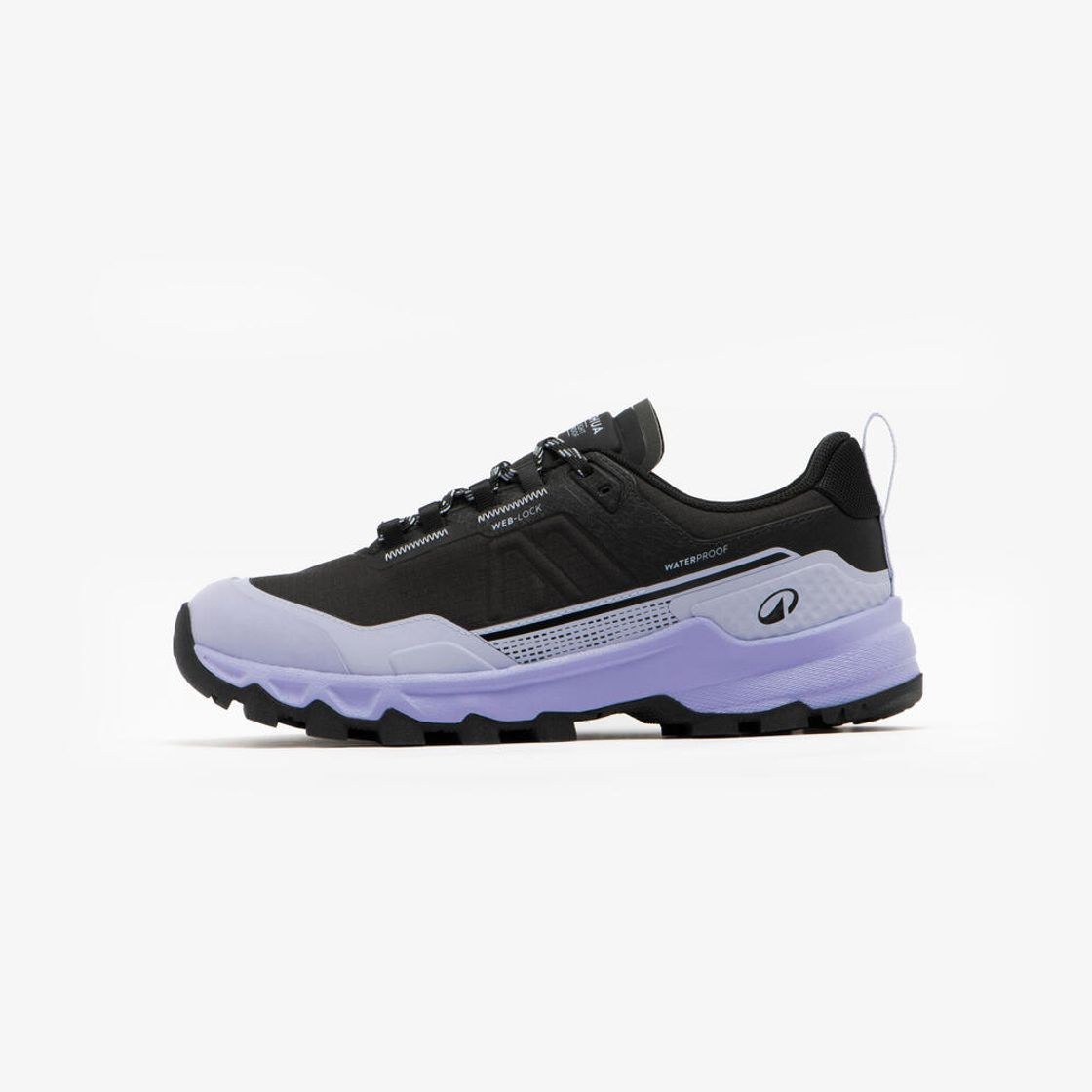 데카트론 여성 경량 방수 단목 하이킹화 MH500 라이트 WP 스위트 퍼플(DECATHLON Women's Lightweight Waterproof Low Hiking Shoes MH500 Light WP Sweet Purple) - 8