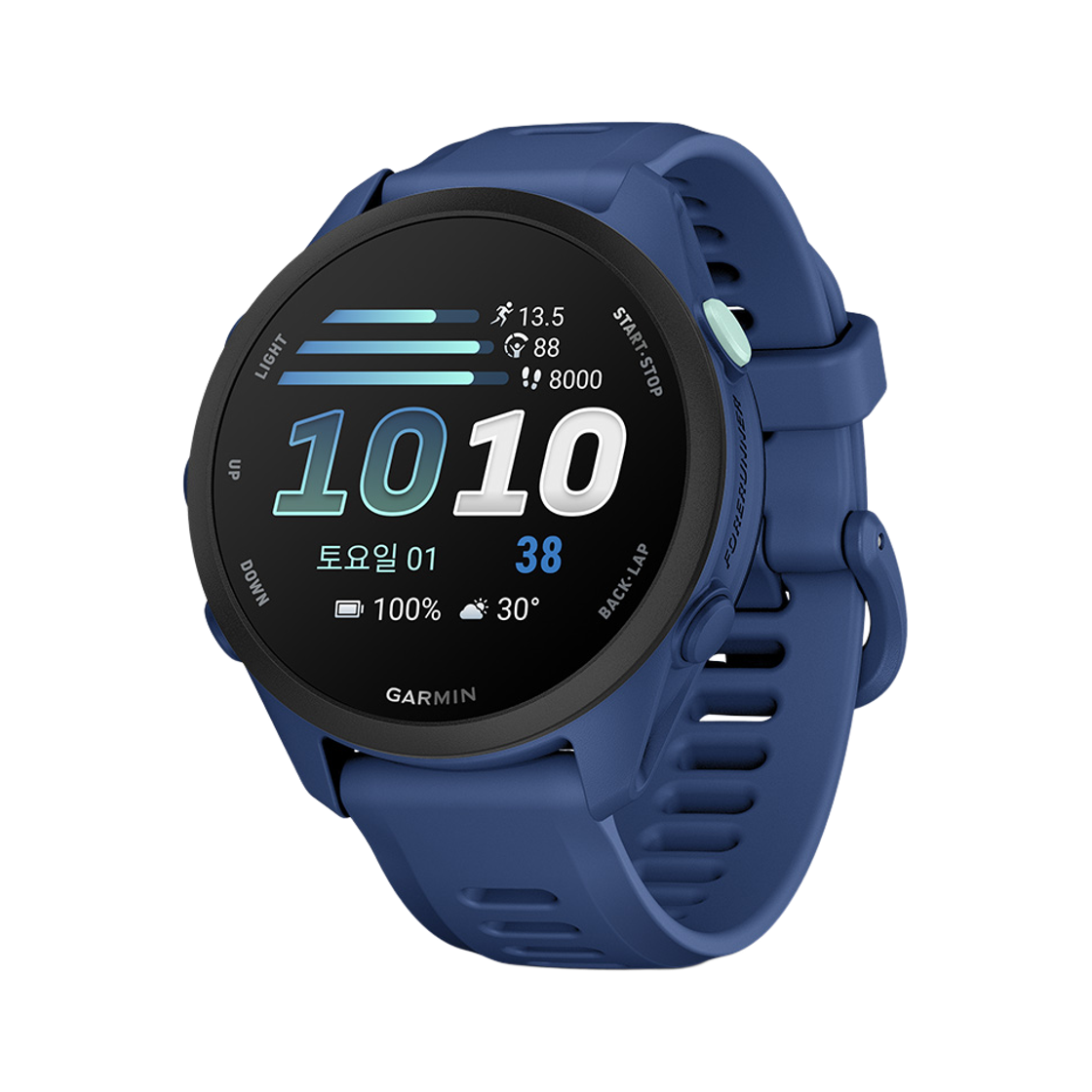 가민 포러너 70 타이달 블루 러닝 GPS 스마트워치(Garmin Forerunner 70, GPS, Tidal Blue, TWN/KOR/SEA,AB5206_010-04307-15)