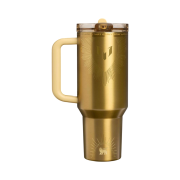 Stanley x Messi Quencher ProTour Flip Straw Tumbler 1.18L Messi Legacy Gold