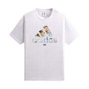 Adidas x Kith x Messi Football Graphic T-Shirt White - KR Sizing