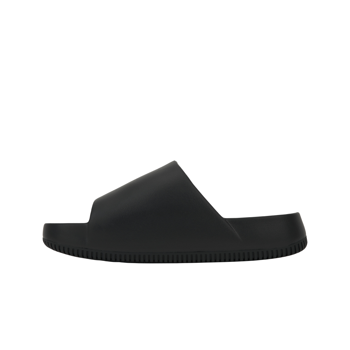 (W) 나이키 캄 슬라이드 블랙((W) Nike Calm Slide Black) - 3