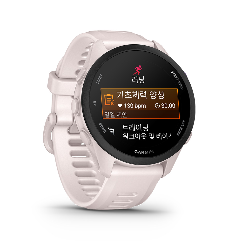 가민 포러너 70 소프트 핑크 러닝 GPS 스마트워치(Garmin Forerunner 70, GPS, Light Pink, TWN/KOR/SEA,AB5206_010-04307-14) - 3