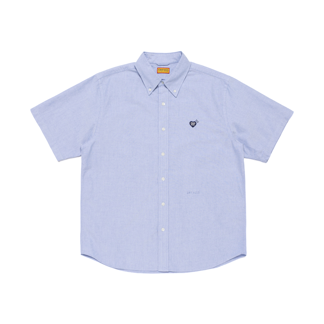 HM31SH035 Human Made Oxford BD S/S Shirt Blue