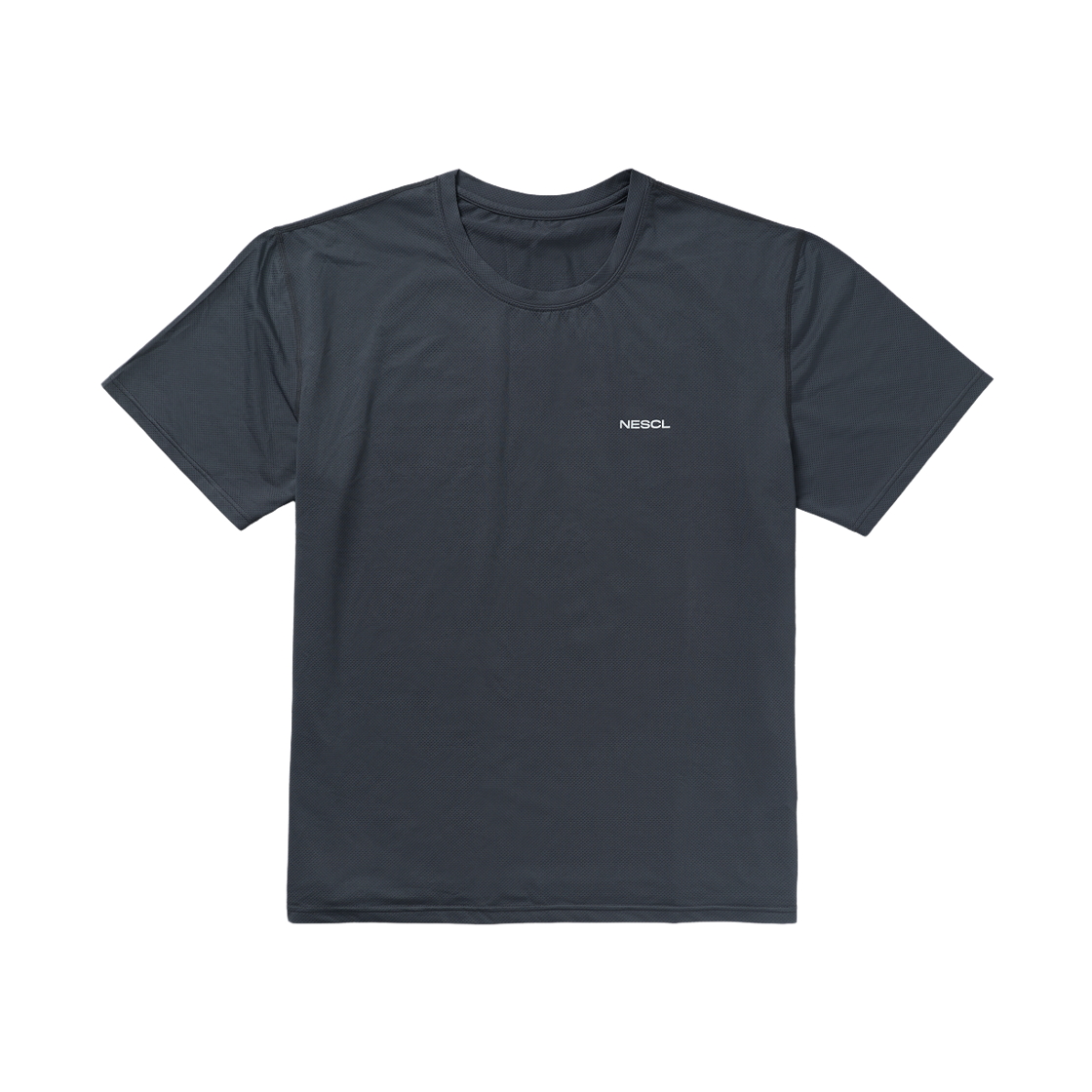 네거티브 스플릿 클럽 윈드레이어 메쉬 심볼 티셔츠 차콜(negative split club WindLayer Mesh Symbol T-Shirt Charcoal) - 1