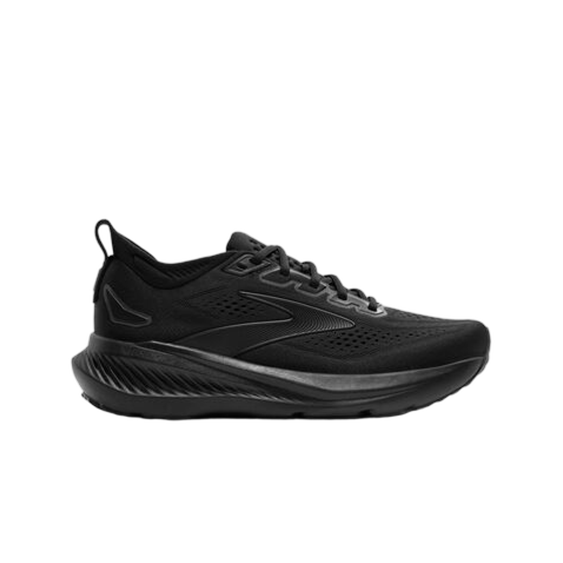 1204651D020 (W) Brooks Running Glycerin 23 Black Black Ebony - D Wide