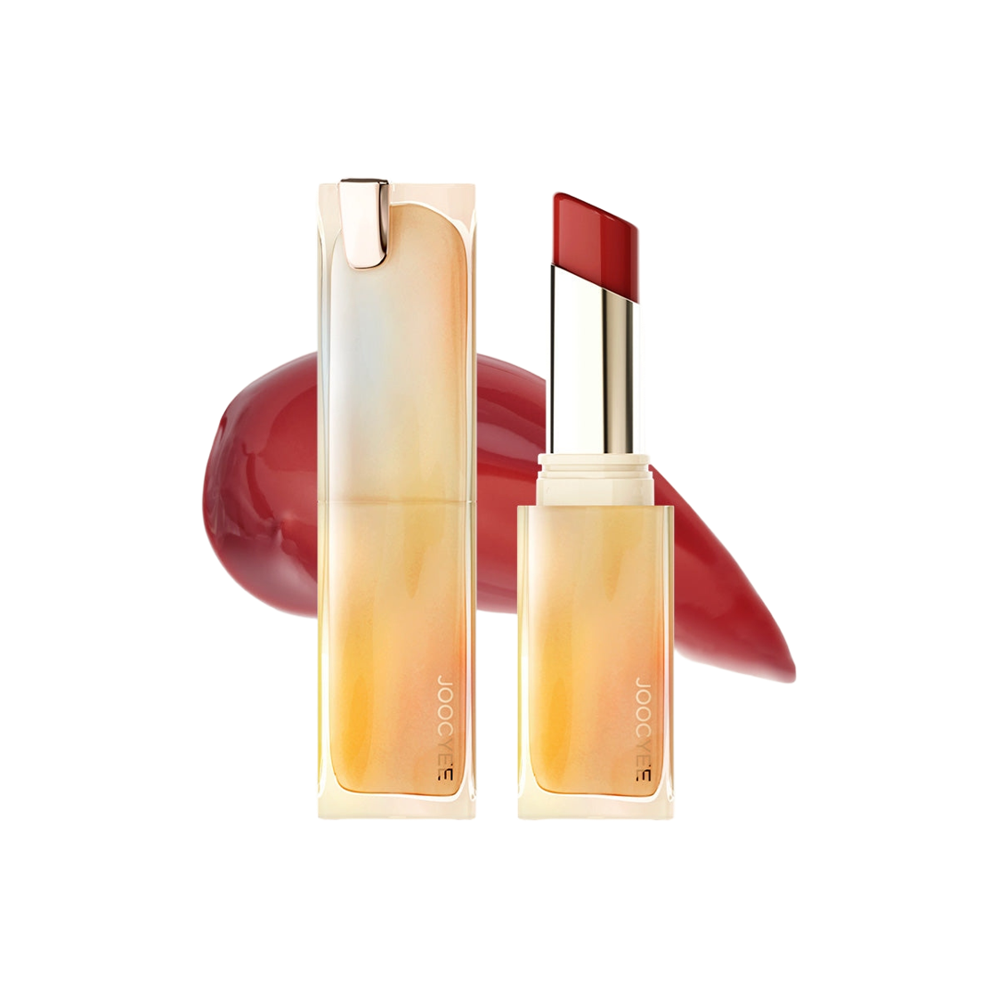 주씨 모이스처라이즈드 롱 래스팅 글레이즈드 루즈 513 레드 머드(Joocyee Moisturized Long-Lasting Glazed Rouge 513 Red Mud)