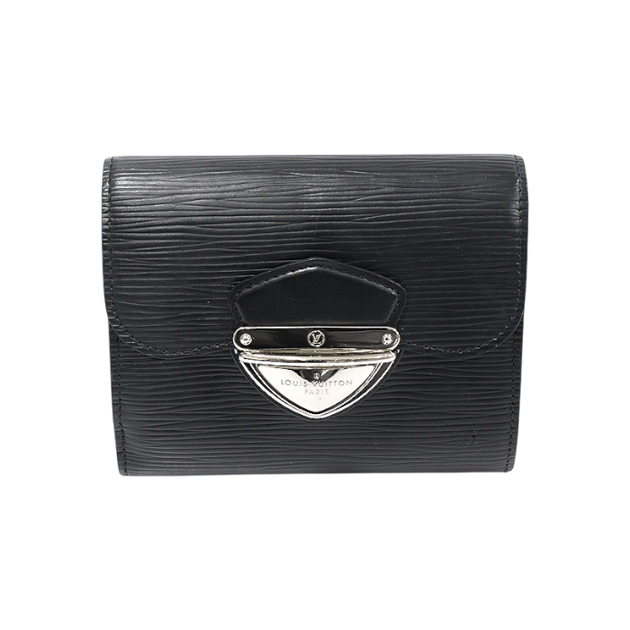 루이비통 M66582 블랙 에삐 레더 조이 반지갑(Louis Vuitton M66582 Black Epi Leather Joy Wallet) - 1