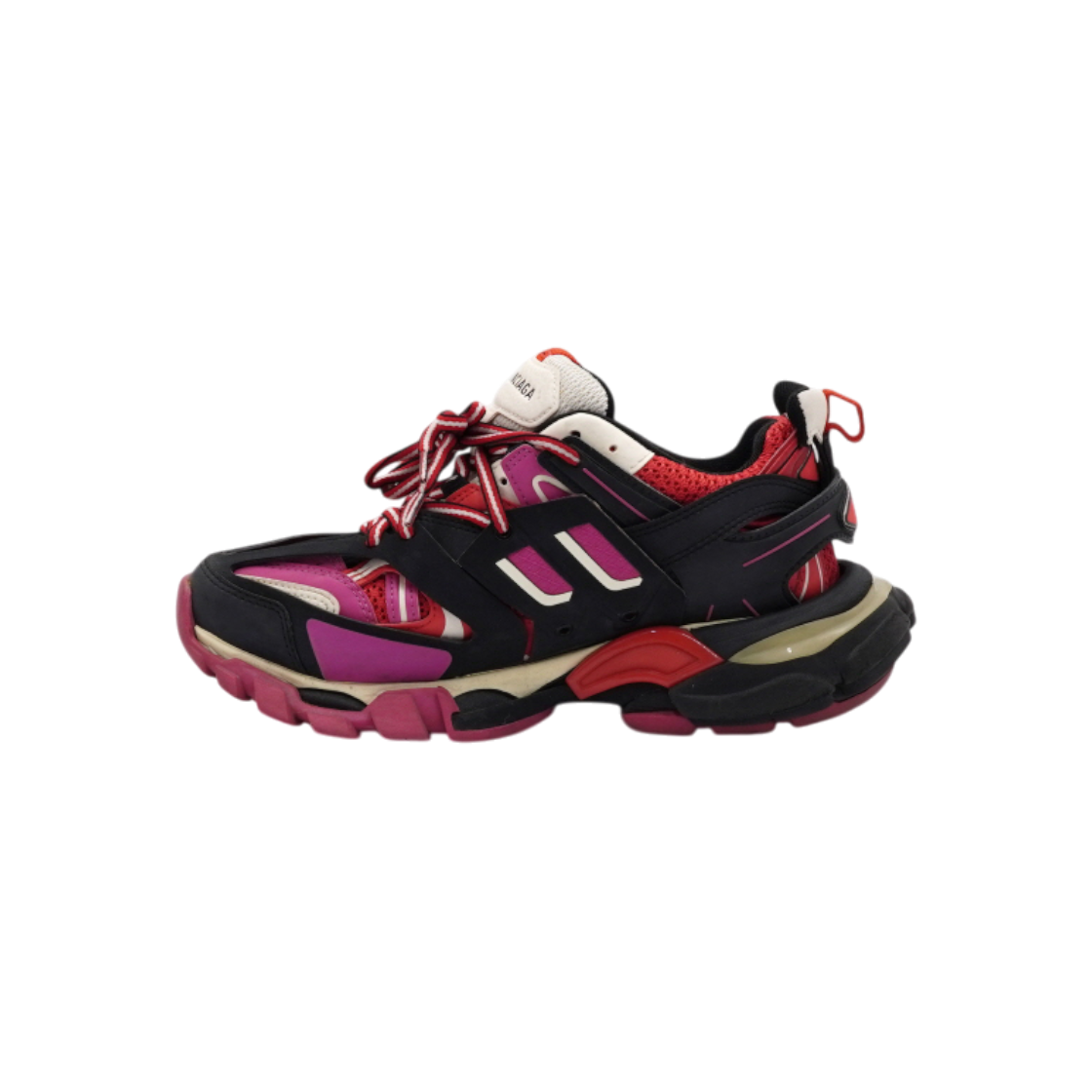 ITI8F6K7E2F6 Balenciaga 542436 Red Purple Track Women Sneakers