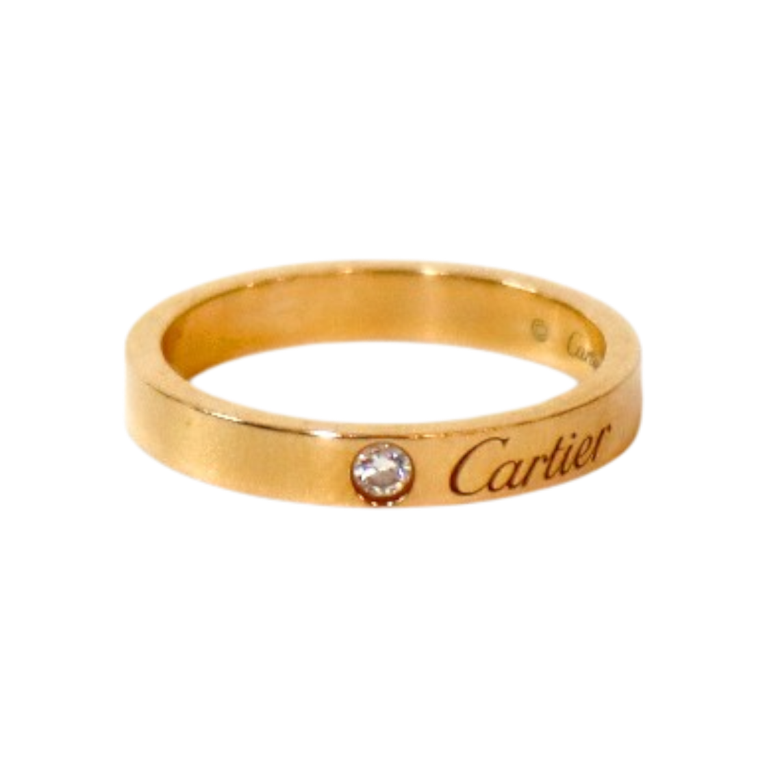 ITS6MJ4TGQU4 Cartier C de 1P Diamond Wedding Ring D-B59237