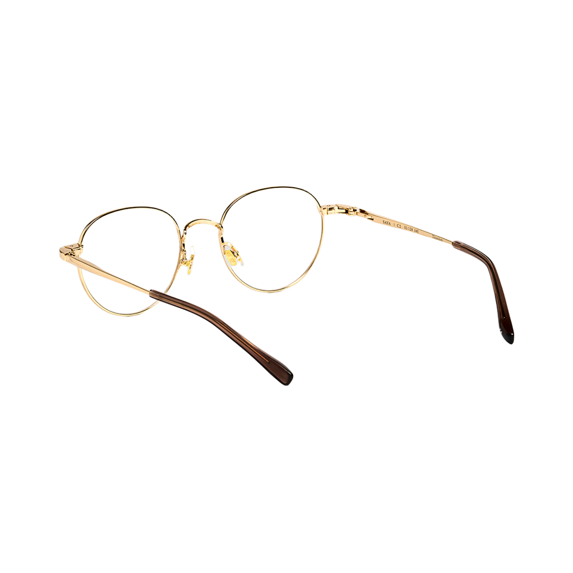 테츠오아이웨어 사야 메탈테 C2 라이트 골드(TETSUO EYEWEAR Saya C2 Light gold) - 3