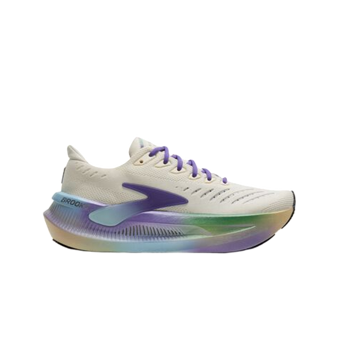 (W) 브룩스 러닝 글리세린 맥스 2 파피루스 블루 팬텀 - B 미디움((W) Brooks Running Glycerin Max 2 Papyrus Blue Phantom - B Medium) - 1