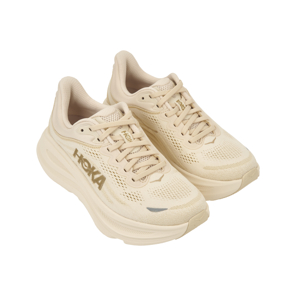 (W) 호카 본디 9 바닐라 버치 - 와이드((W) Hoka Bondi 9 Vanilla Birch - Wide) - 4