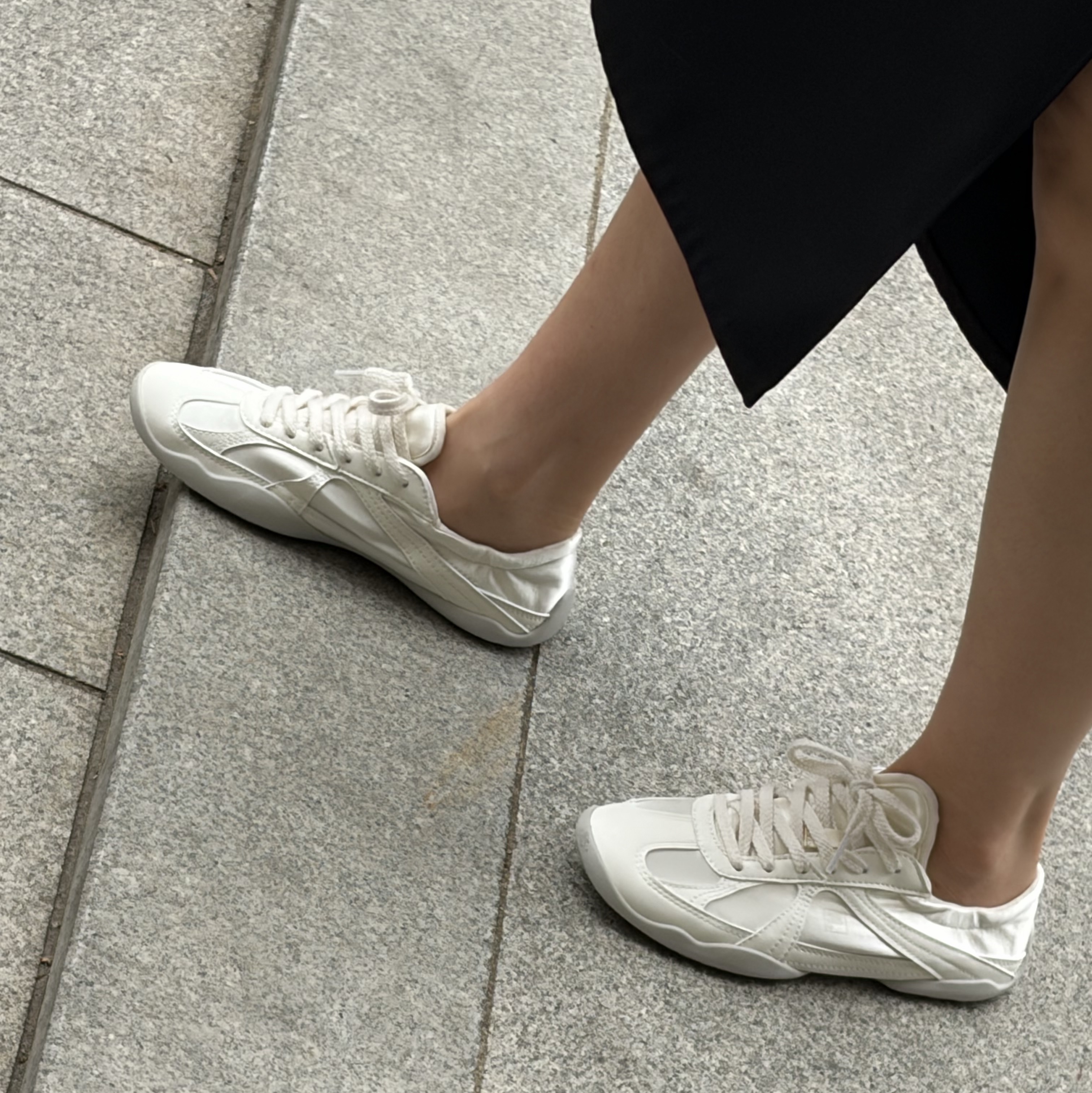 Fila Glio Cream 착용 스타일 - 1
