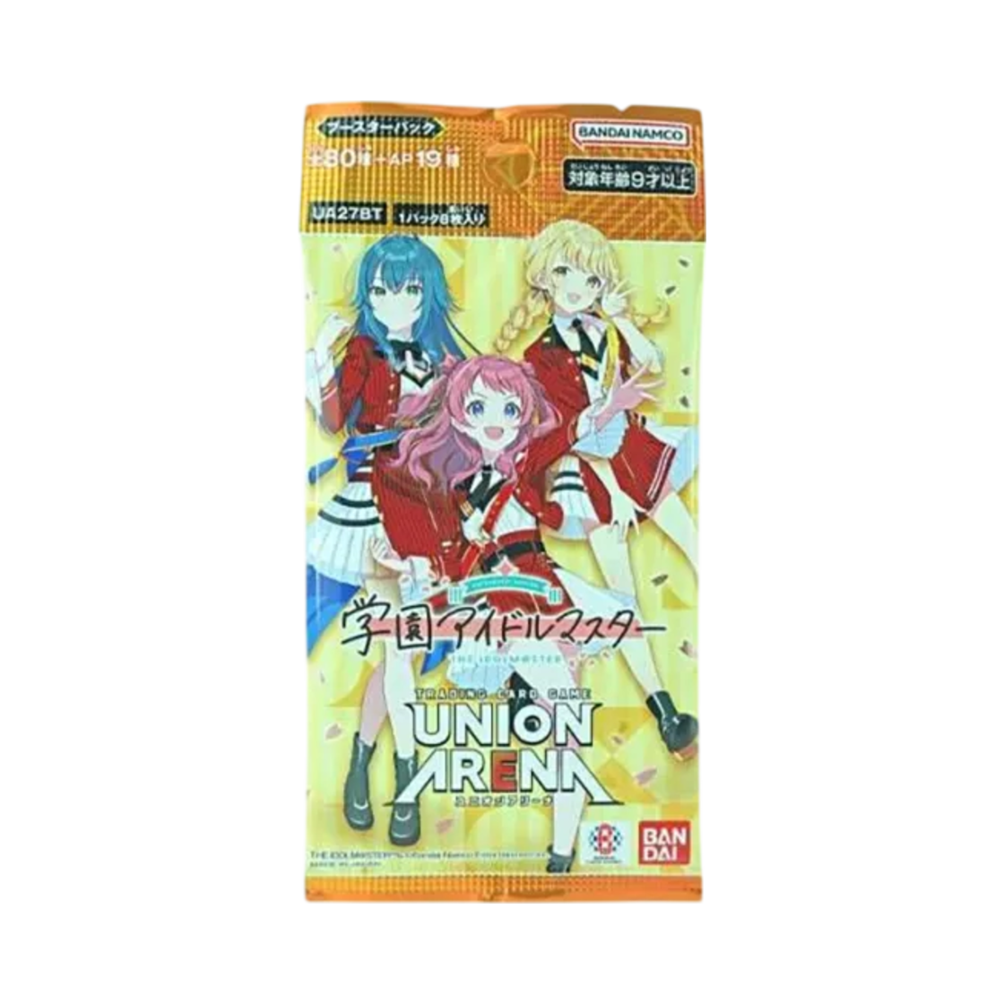 유니온 아레나 TCG 부스터 팩 학원 아이돌마스터 팩 (8장/일어판)(Union Arena TCG Booster Pack School Idolmaster Pack (Card of 8/Japanese Ver.))