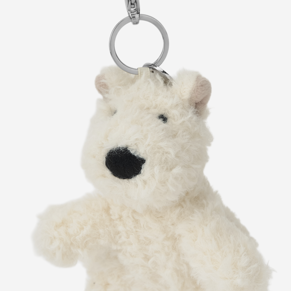 젤리캣 먼로 스코티 도그 백 참 크림(Jellycat Munro Scottie Dog Bag Charm Cream) - 4