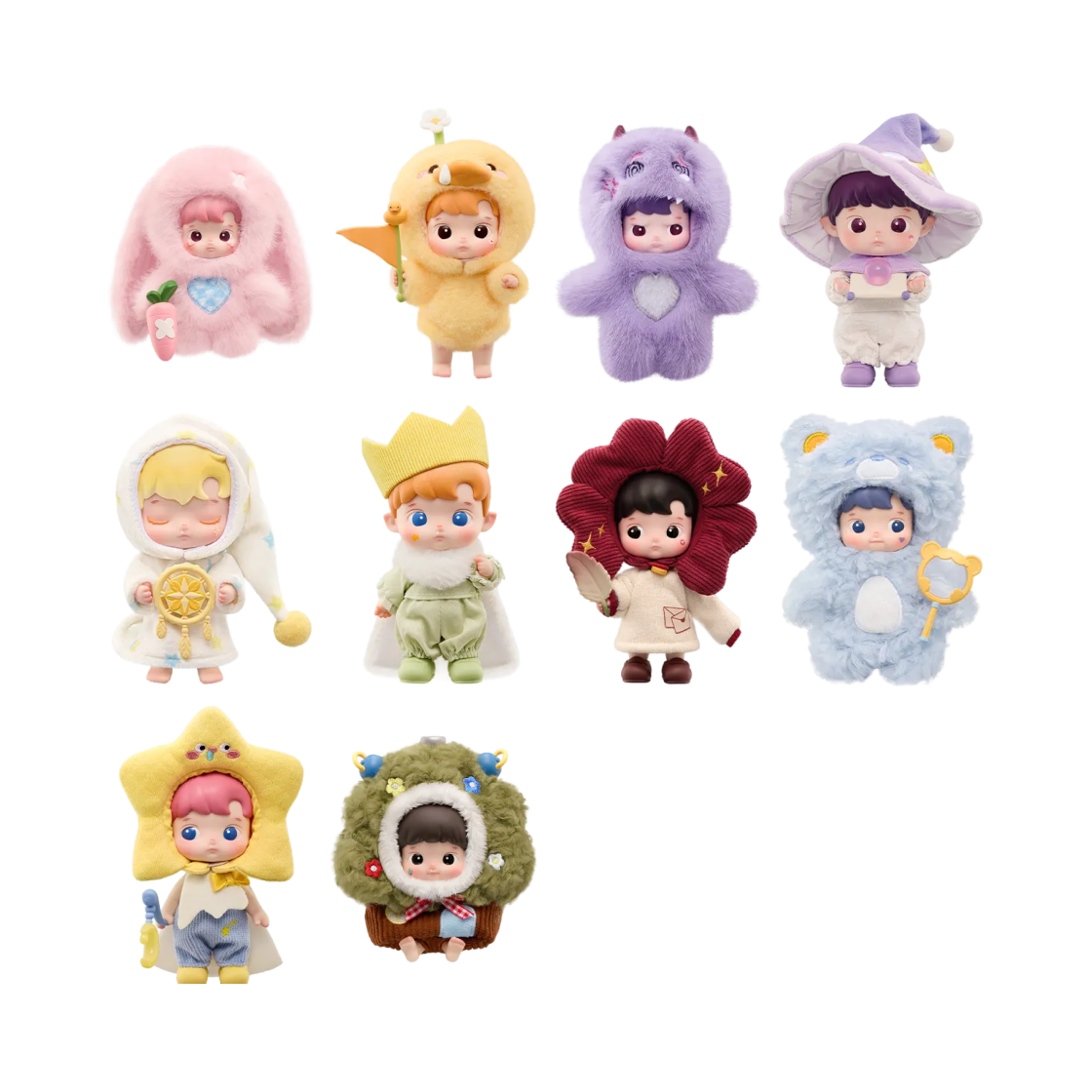 팝마트 하치푸푸 비밀 세계 이야기 시리즈 미니 BJD 미개봉 랜덤박스 (1개입)(Pop Mart Hacipupu Enchanted Realm Tales Series Sealed Case (1 Blind Box)) - 2