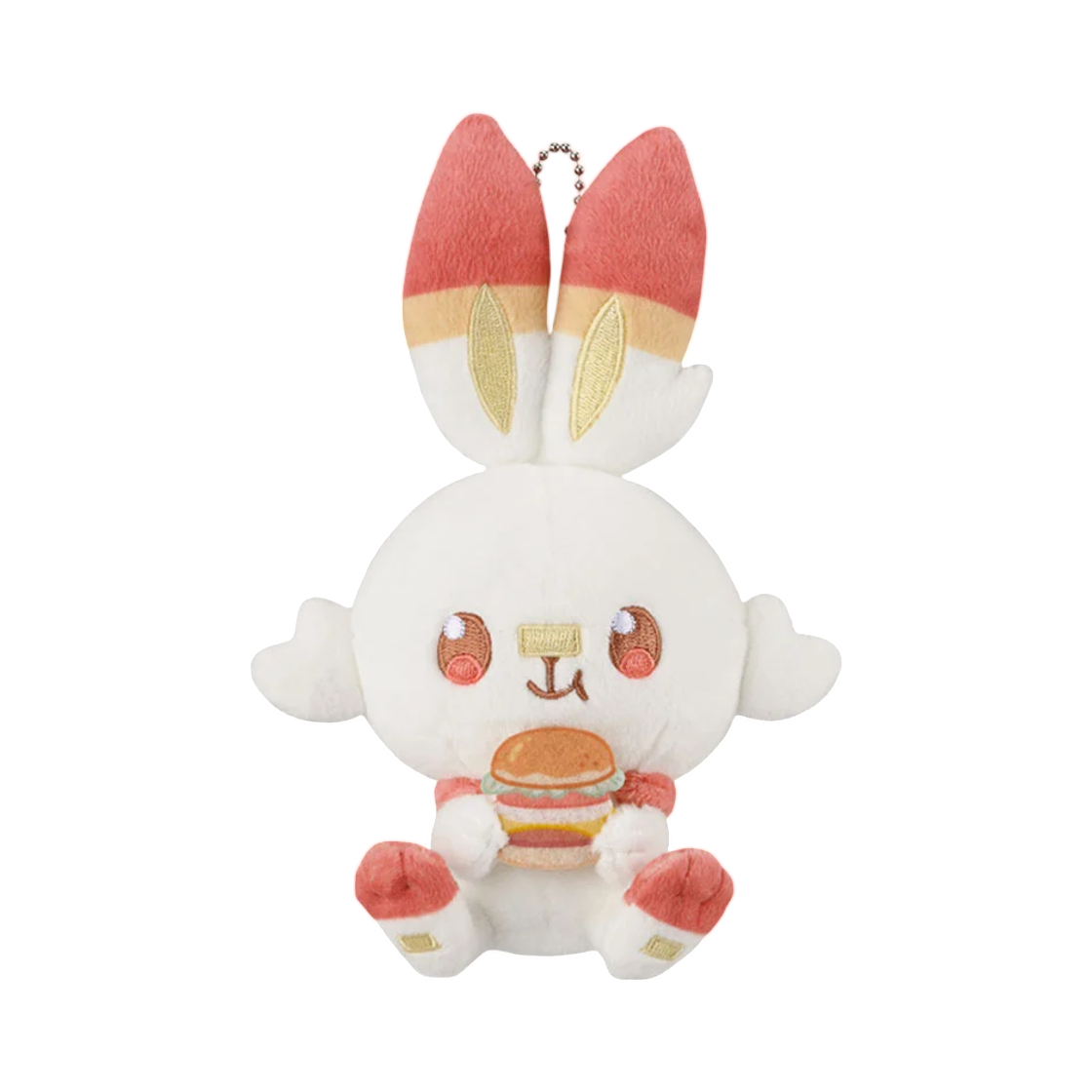 반다이 제일복권 포켓피스 웰컴 투 더 피스 다이너 F상 플러시 마스코트 염버니(Bandai Ichiban Kuji Pokepeace Welcome To The Peace Diner F Prize Plush Mascot Scorbunny)