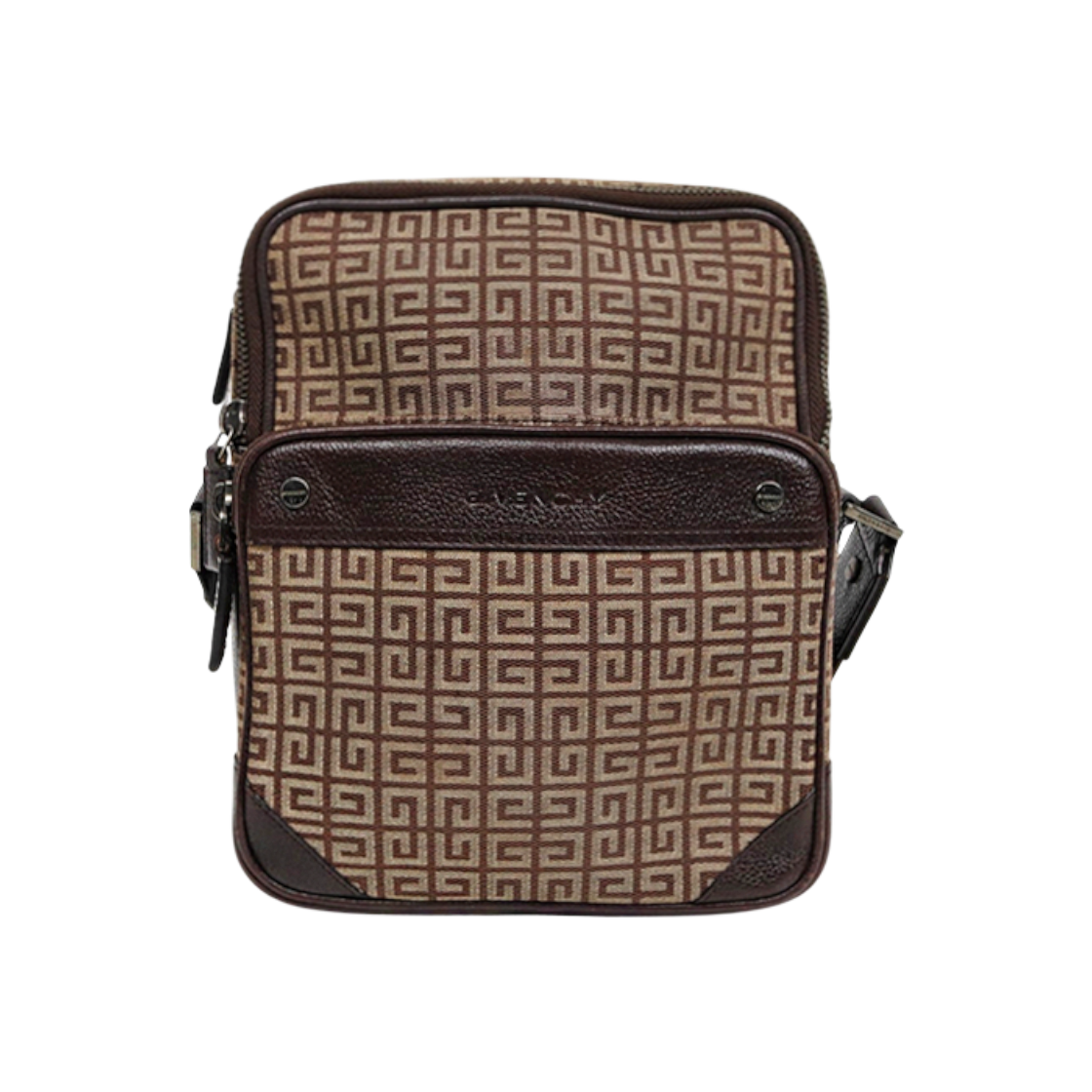 지방시 브라운 캔버스 4G 크로스백 C-A52917(Givenchy Brown Canvas 4G Crossbody Bag C-A52917) - 1