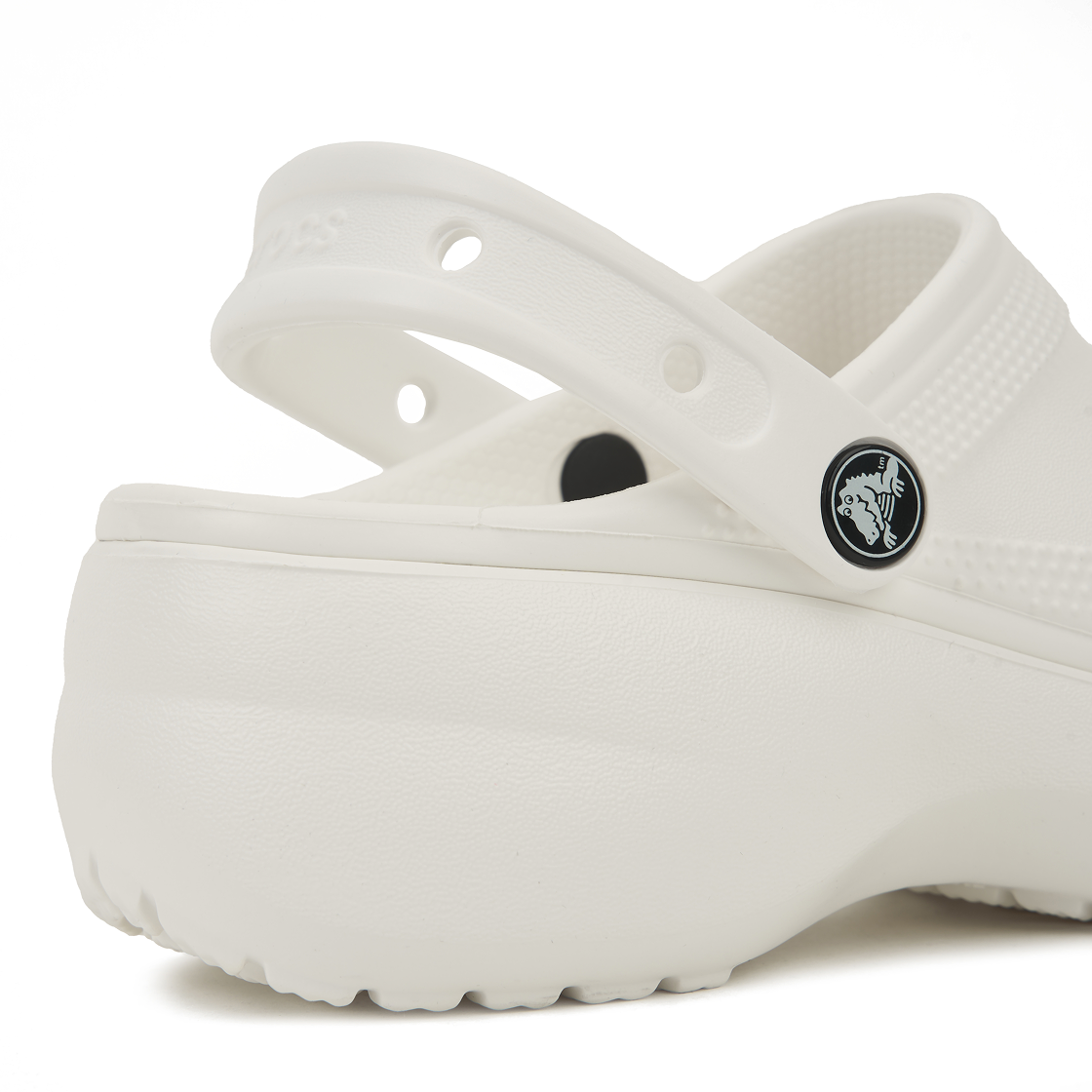 (W) 크록스 클래식 플랫폼 클로그 화이트((W) Crocs Classic Platform Clog White) - 8