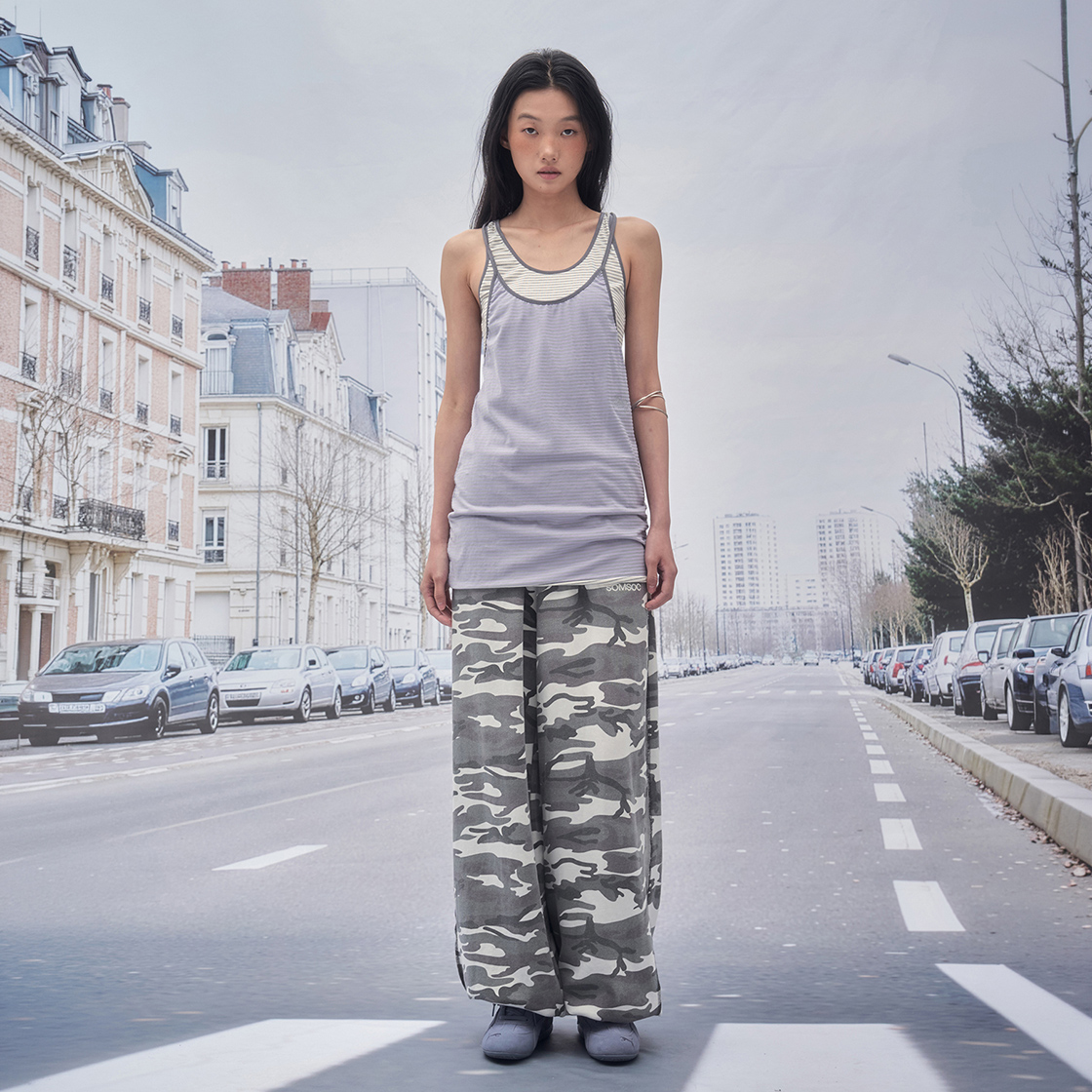 솜속 아렌 리버시블 카모 팬츠 화이트(SOMSOC Aren Reversible Camo Pants White) - 2