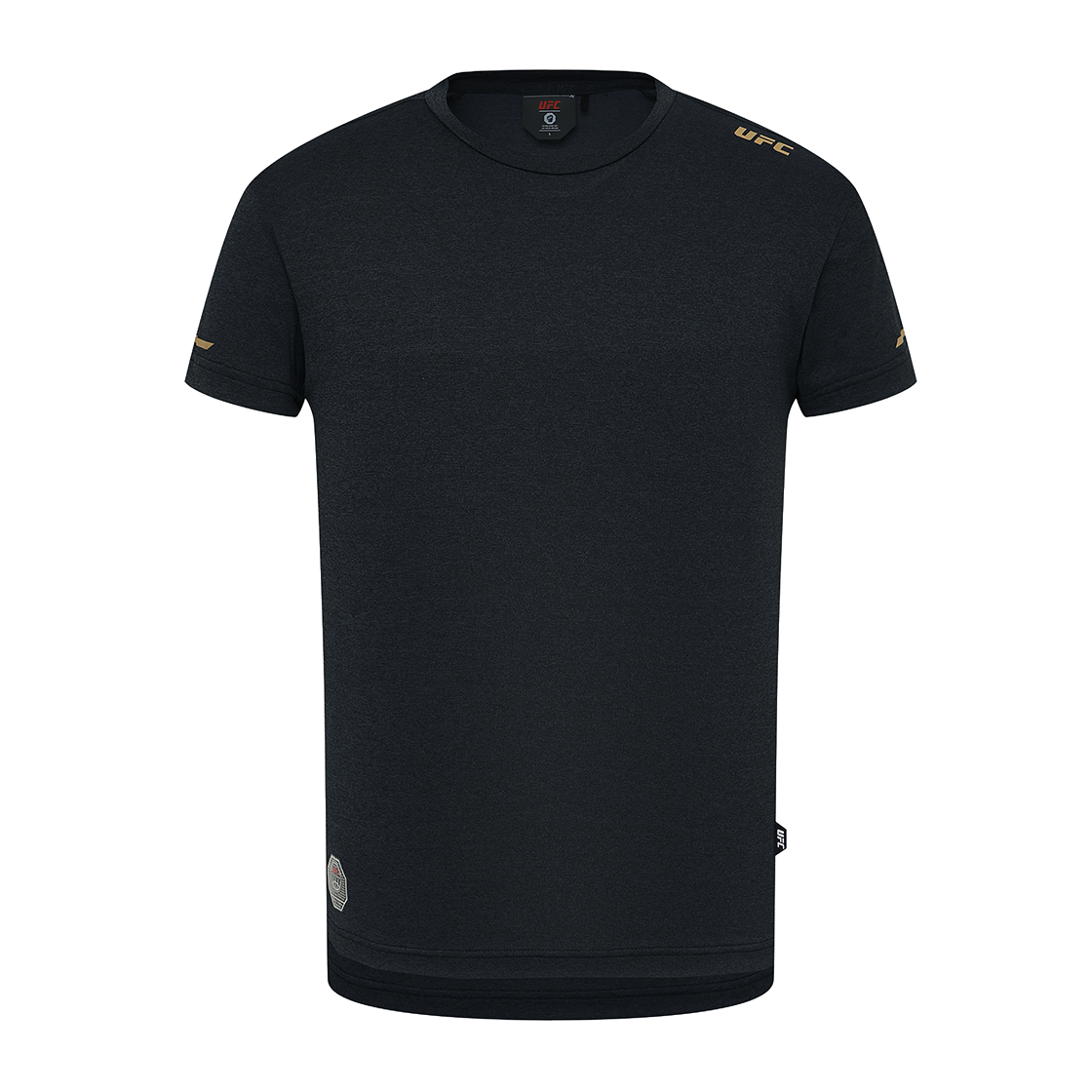 유에프씨 스포츠 퍼포먼스 레귤러핏 반팔 티셔츠 블랙(UFC SPORT Performance Regular Fit Ss Black) - 1