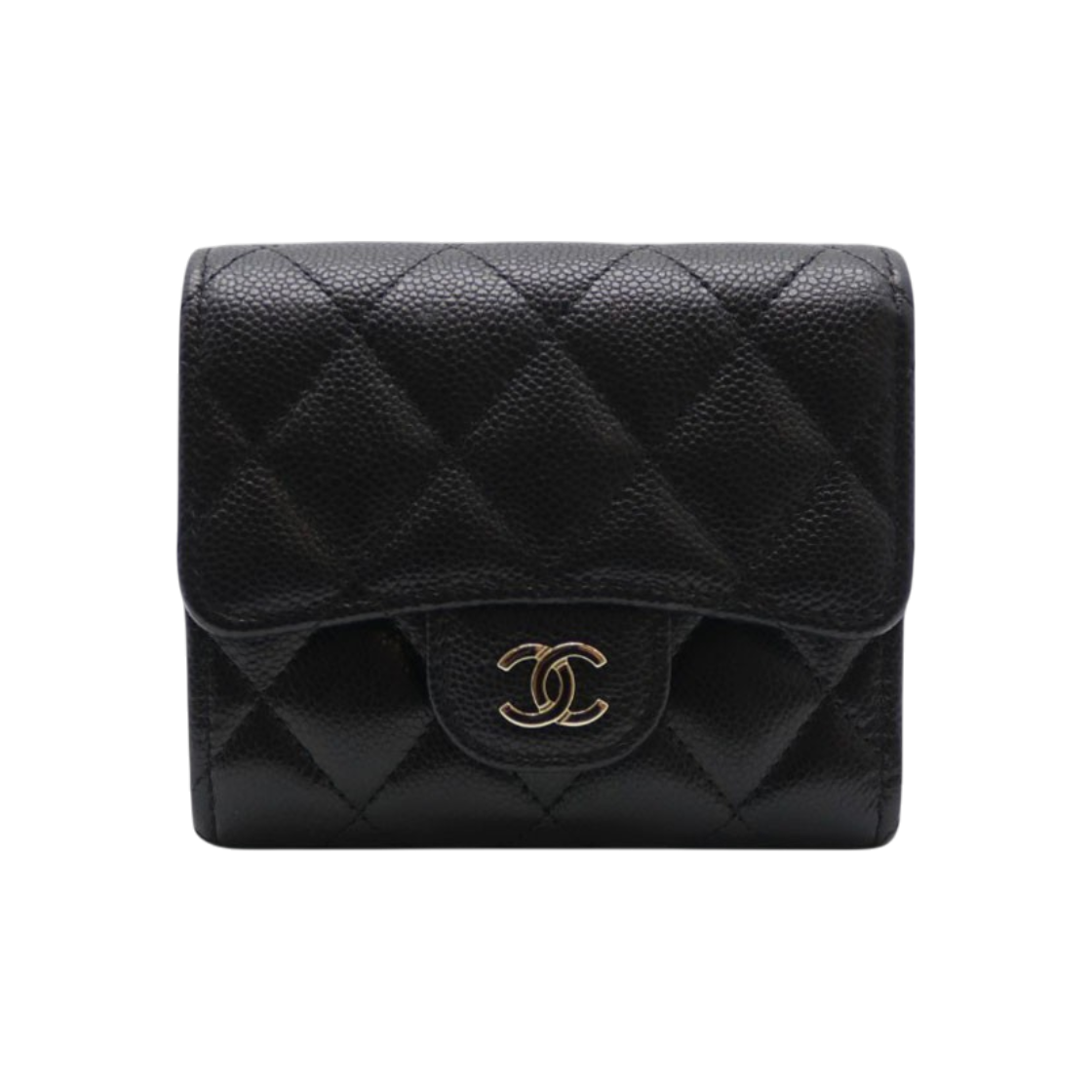 샤넬 클래식 똑딱이 반지갑 캐비어 내장칩 AP0229(Chanel Classic Snap Wallet Caviar Interior Chip AP0229)