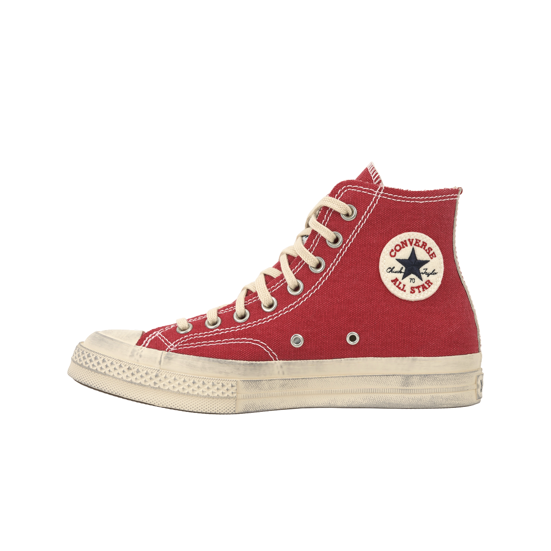 컨버스 x 매드해피 척 70 로우 레드 내츄럴 아이보리(Converse x Madhappy Chuck 70 Red Natural Ivory) - 3