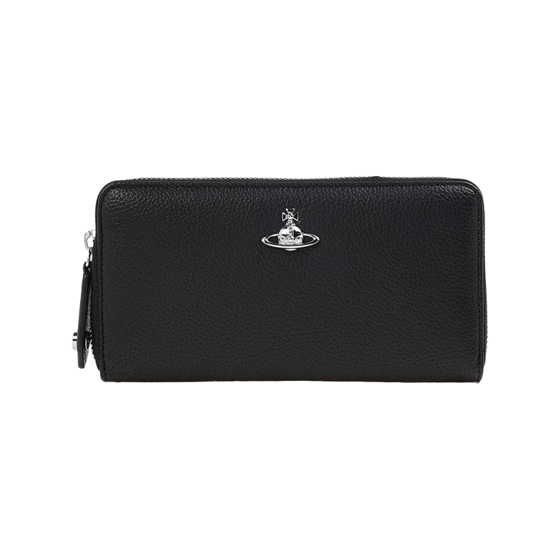 5106005BW-S000D-N403 Vivienne Westwood Orb Classic Flap Long Wallet Black
