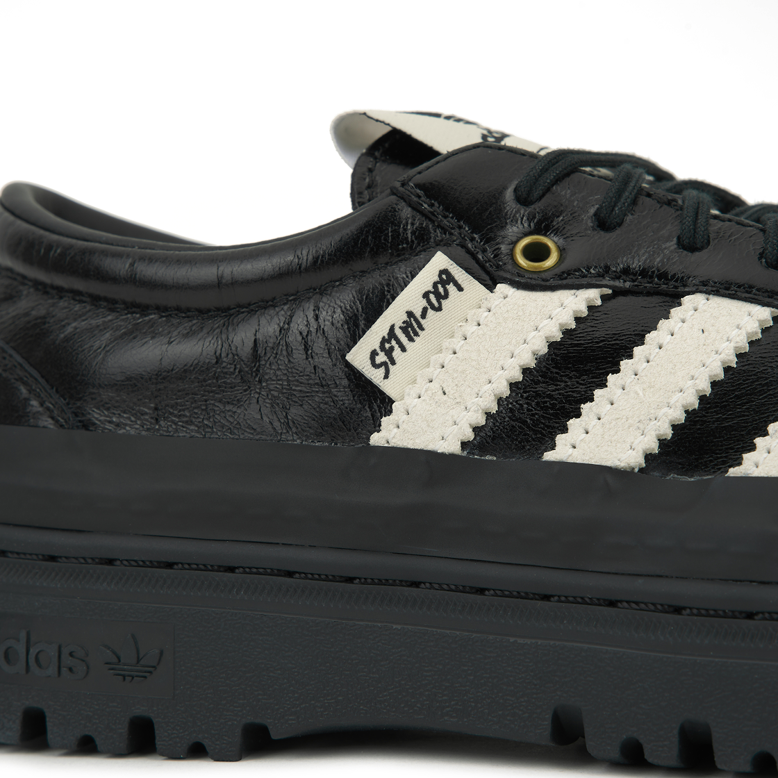 아디다스 x 송 포 더 뮤트 007 삼바 LX 프라이자잇 블랙(Adidas x Song for the Mute 007 Samba LX Freizeit Black) - 8