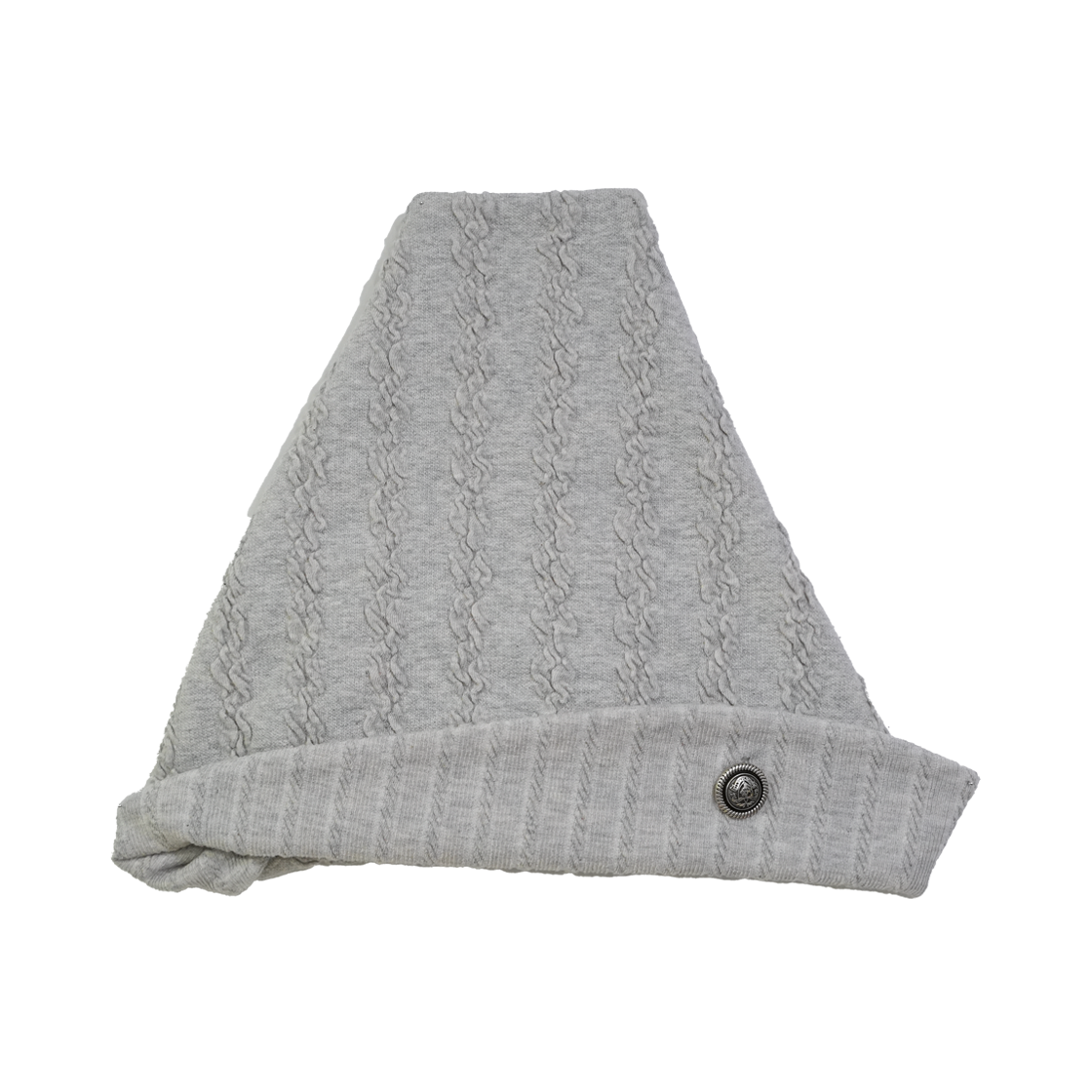 솜속 리나 자가드 밴드 비니 멜란지 그레이(SOMSOC Lina Jacquard Band Beanie Melange Grey)