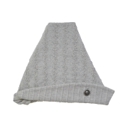 SOMSOC Lina Jacquard Band Beanie Melange Grey