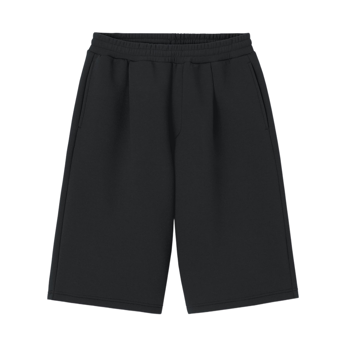 359241-09 GU Puff Sweat Baggy Pants Black