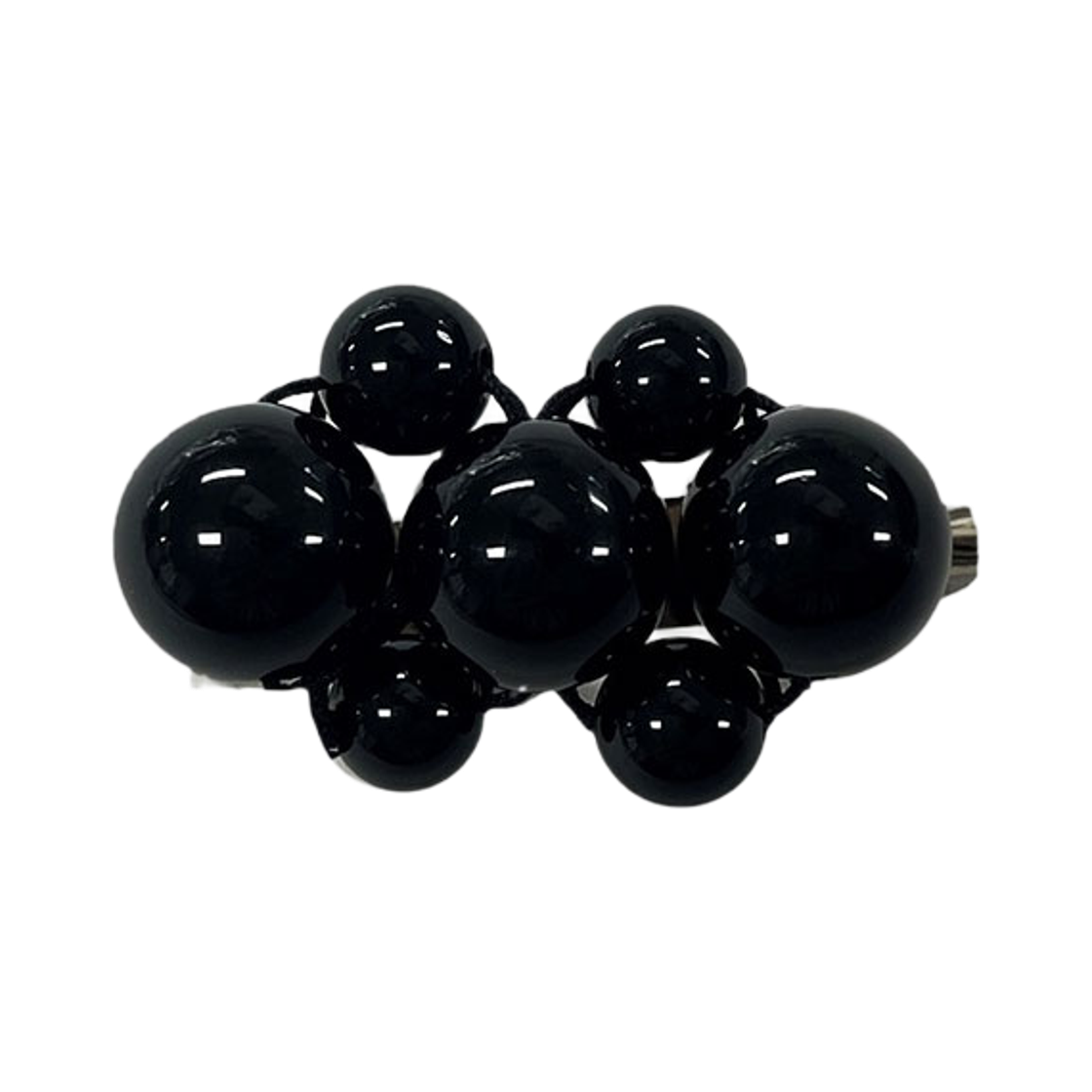 러브미몬스터 볼드 무드 원석 브로치 블랙(lovememonster Bold Mood Gem Brooch BLACK) - 1