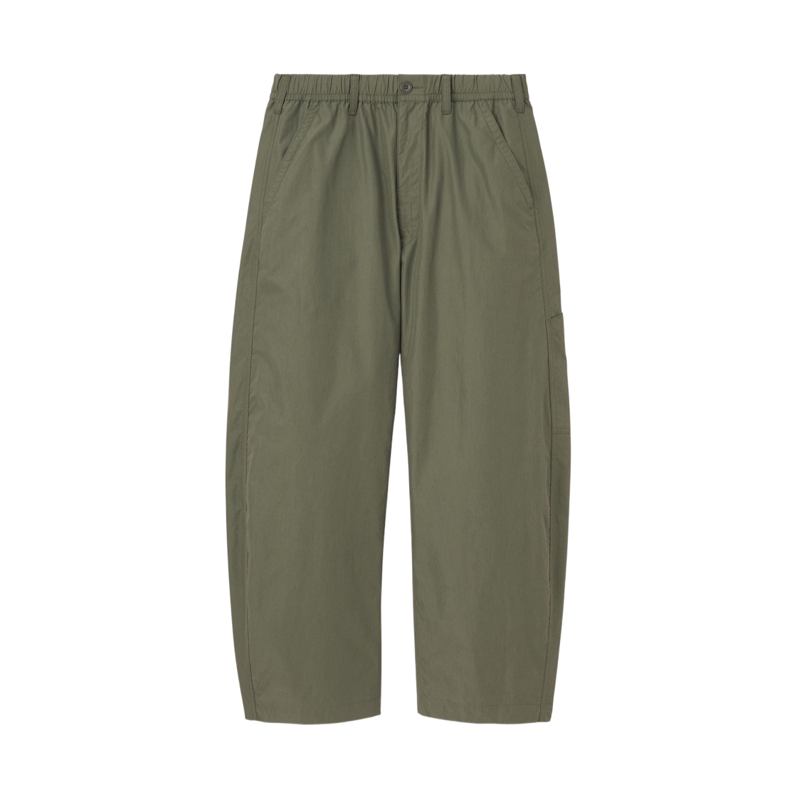 360308-57 GU Dry Barrel Leg Relaxed Pants Olive