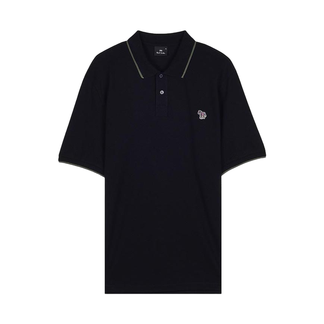 폴 스미스 지브라 로고 폴로 셔츠 블랙(Paul Smith Zebra Logo Polo Shirt Black)