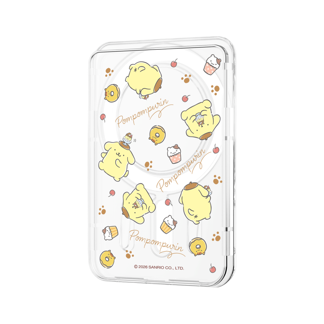 폼폼푸린 패턴 맥세이프 카드지갑(POMPOMPURIN Pattern Magnet Card Wallet) - 2