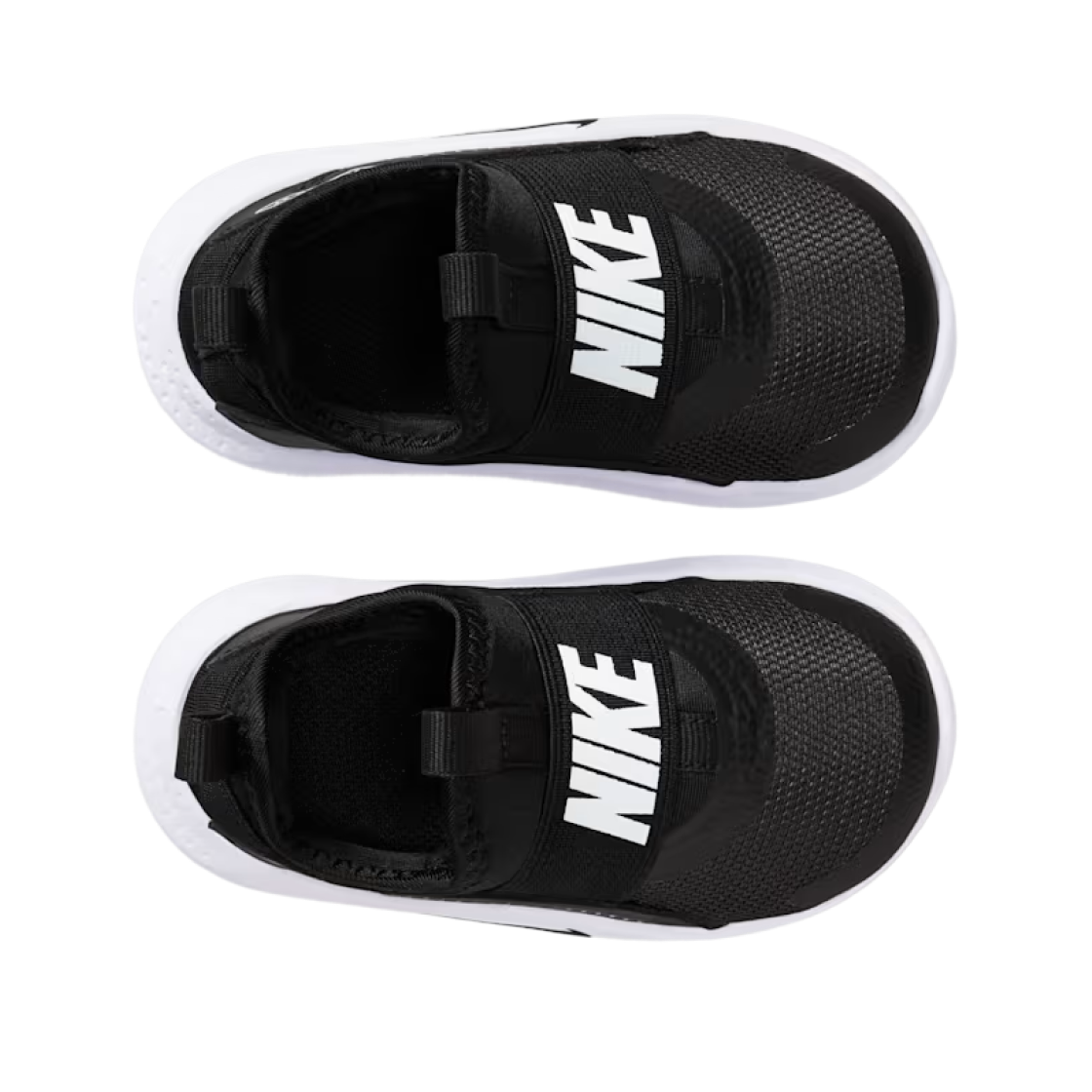 (TD) 나이키 플렉스 러너 4 블랙 화이트((TD) Nike Flex Runner 4 Black White) - 2