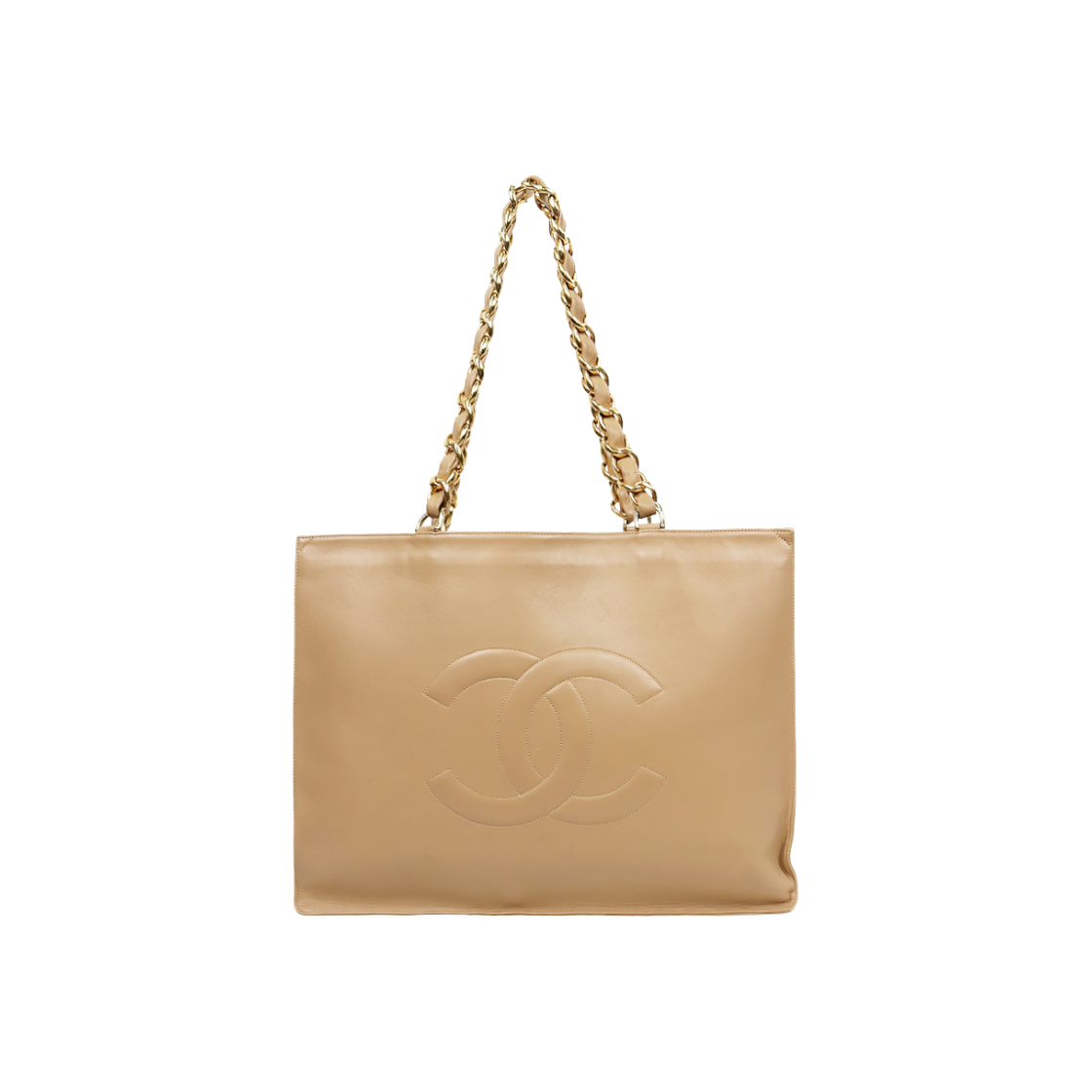 ITKAG2TMD9UL Chanel Beige Big CC Chain Shoulder Bag