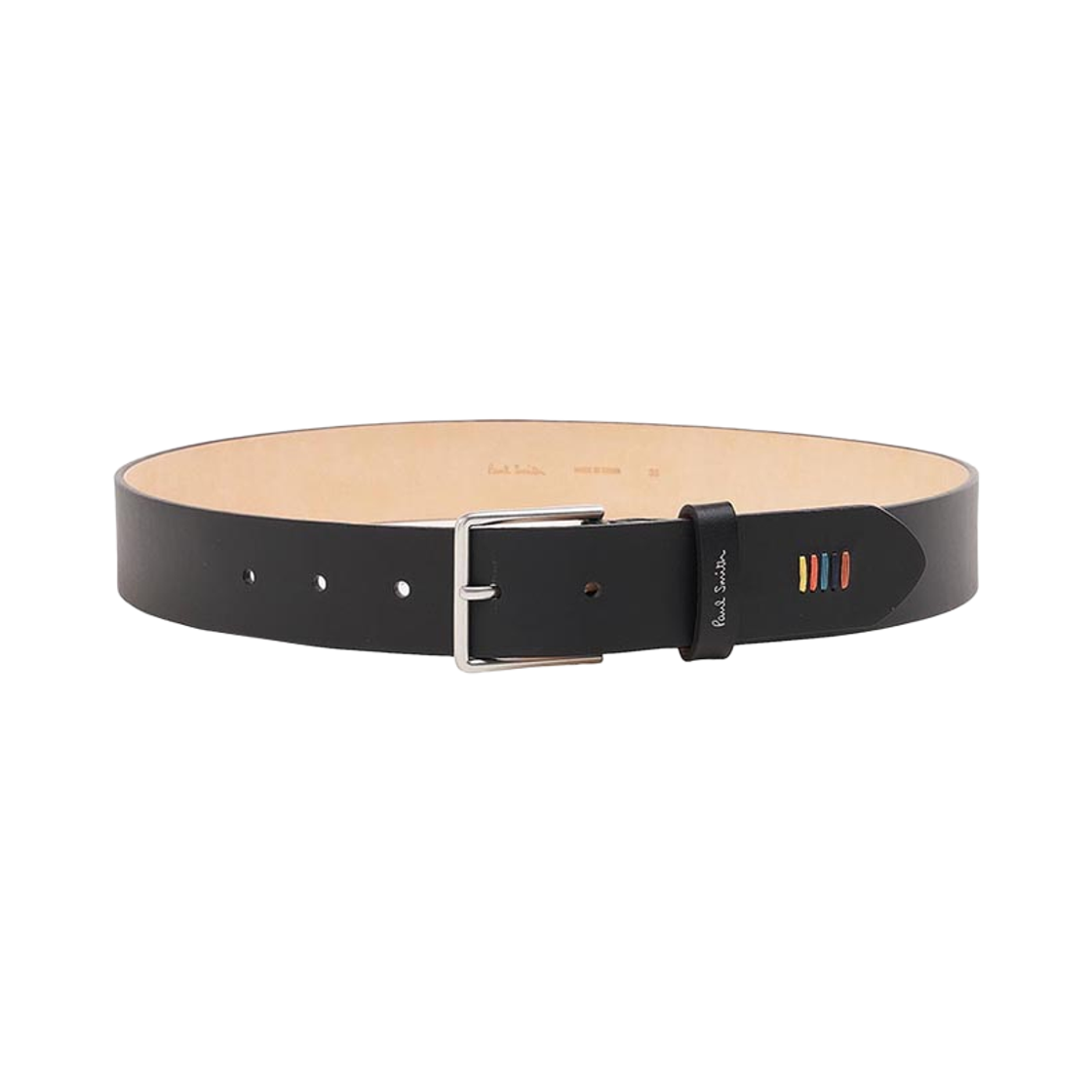 폴 스미스 스트라이프 스티치 벨트 블랙(Paul Smith Stripe Stitch Belt Black)