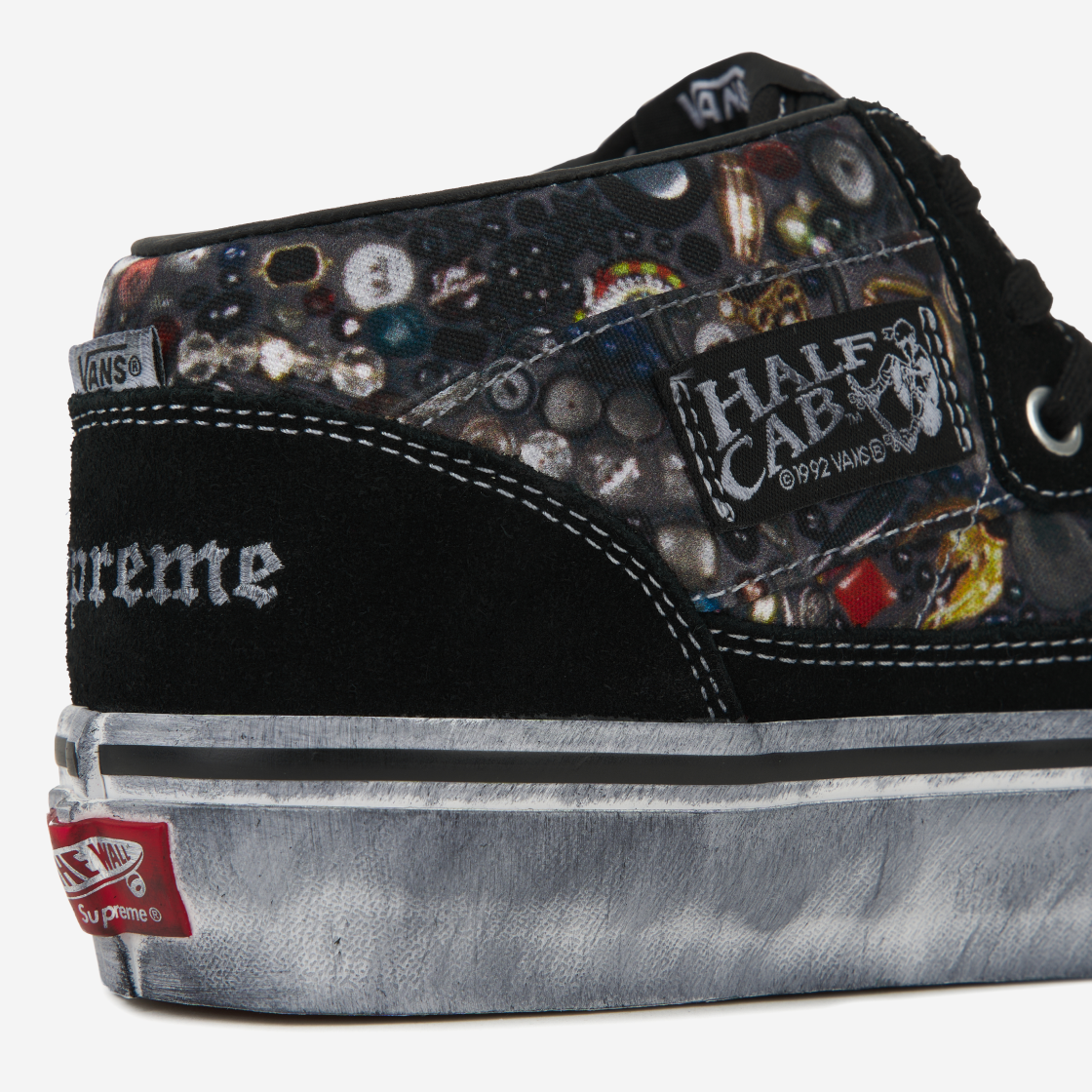 반스 x 슈프림 x 마이크 켈리 하프 캡 블랙(Vans x Supreme x Mike Kelley Half Cab Black) - 8