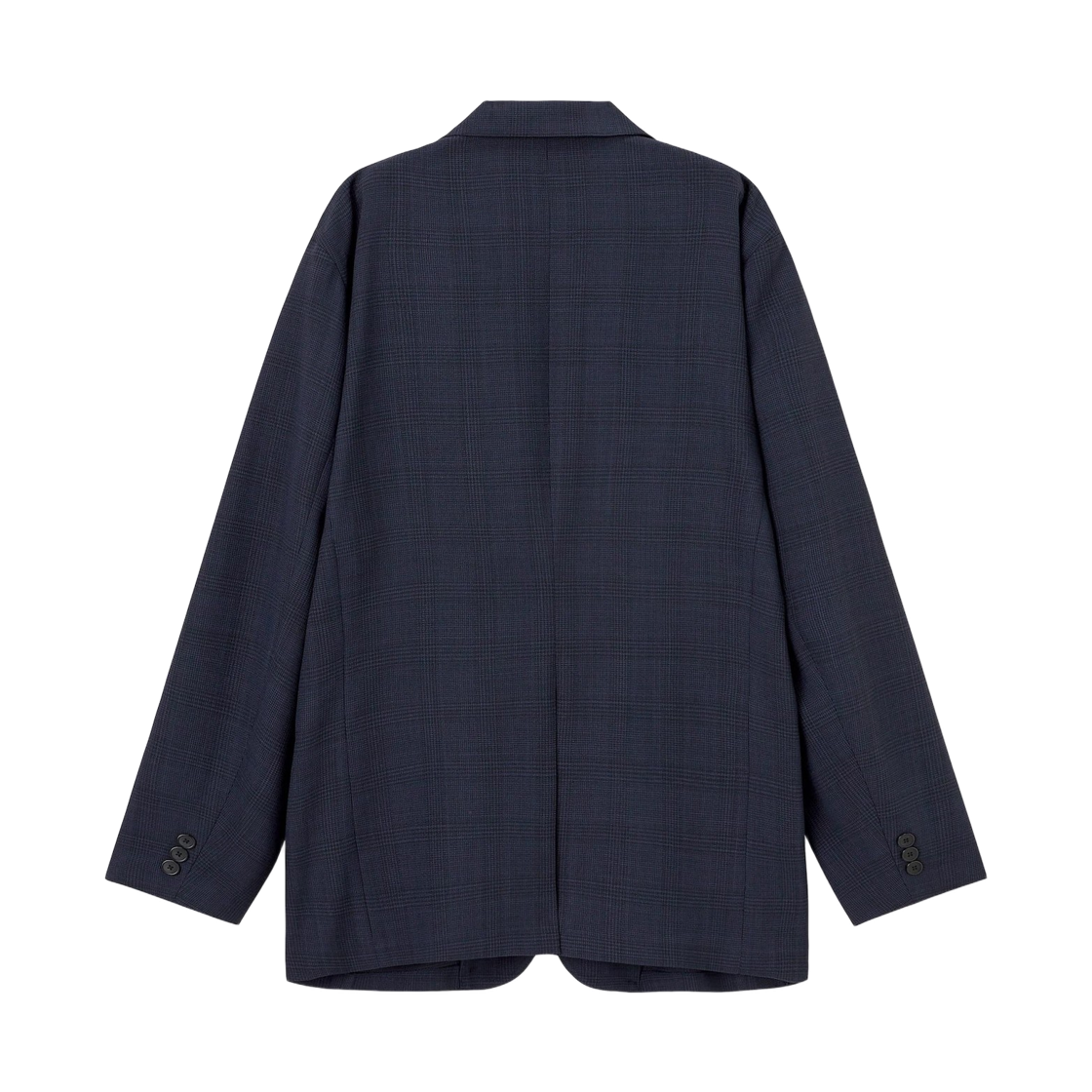 GU 워셔블 테일러드 자켓 체크 SW+E 블루(GU Washable Tailored Jacket Check SW+E Blue) - 2
