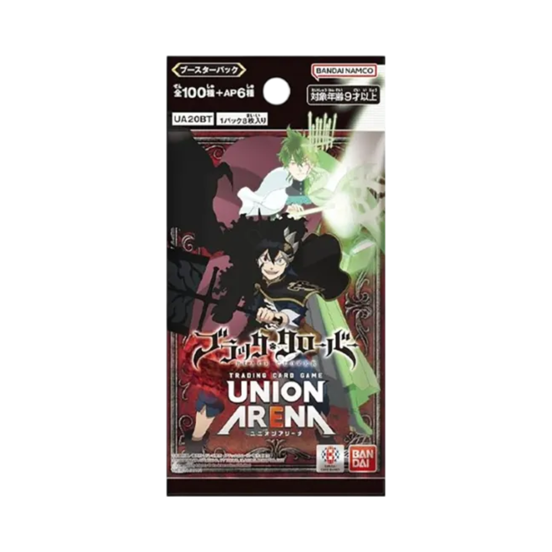 유니온 아레나 TCG 부스터 팩 블랙 클로버 (8장/일어판)(Union Arena TCG Booster Pack Black Clover Pack (Card of 8/Japanese Ver.)) - 1