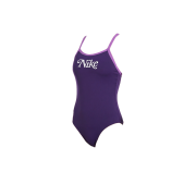 (W) Nike Swim Origins Heritage Logo Graphic Racerback High Cut Court Purple