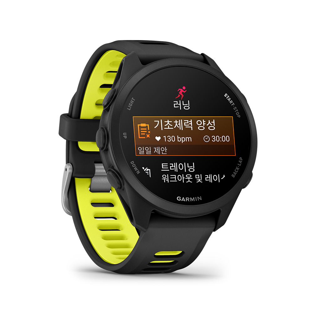 가민 포러너 170 뮤직 블랙 러닝 GPS 스마트워치(Garmin Forerunner170Music,GPS,WiFi,Black/Amp Yellow,KOR/SEA,AA5206_010-03920-52) - 3