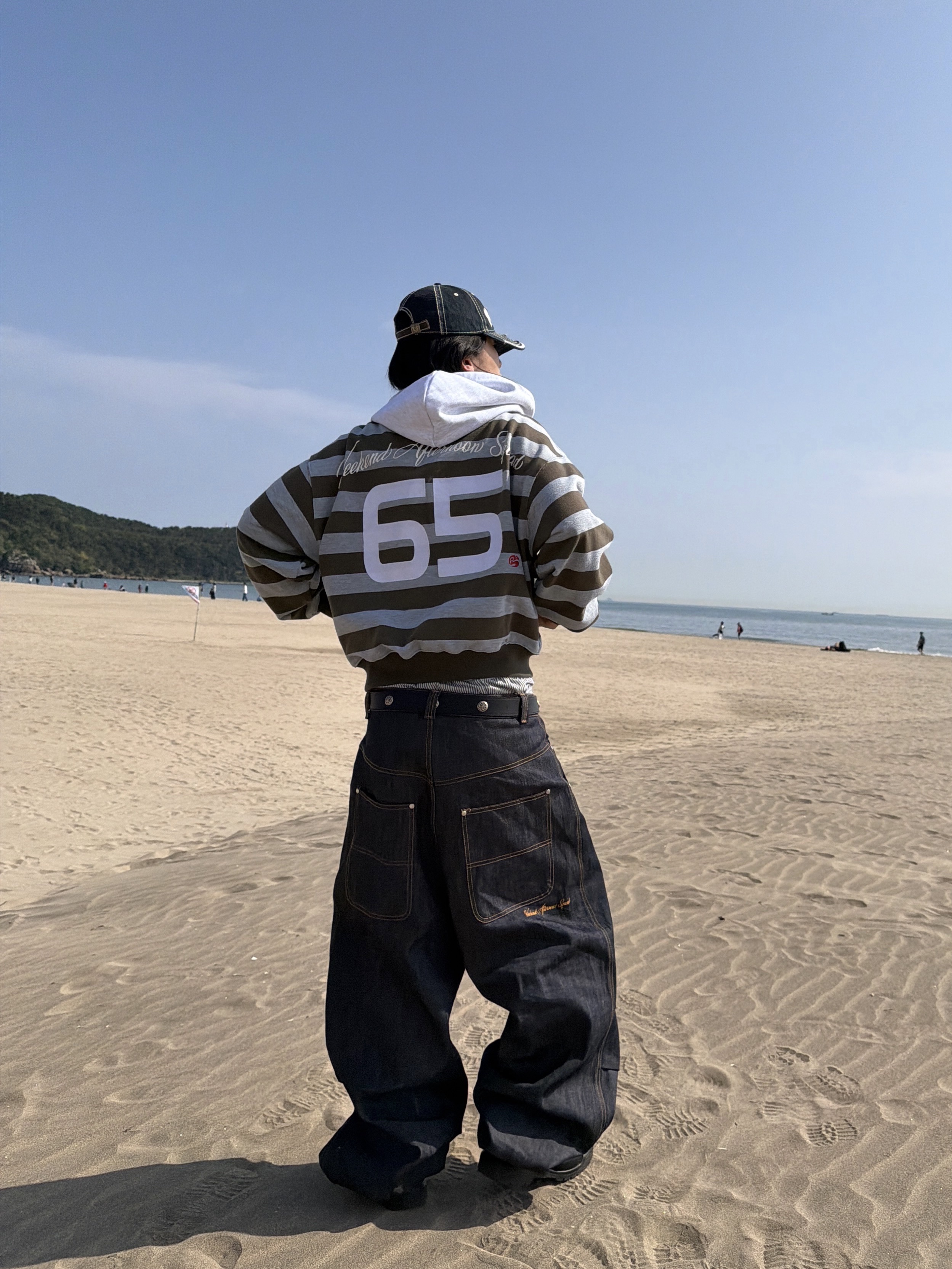 Supreme x True Religion Mesh Back 6-Panel Dirty Indigo - 25FW 착용 스타일 - 3