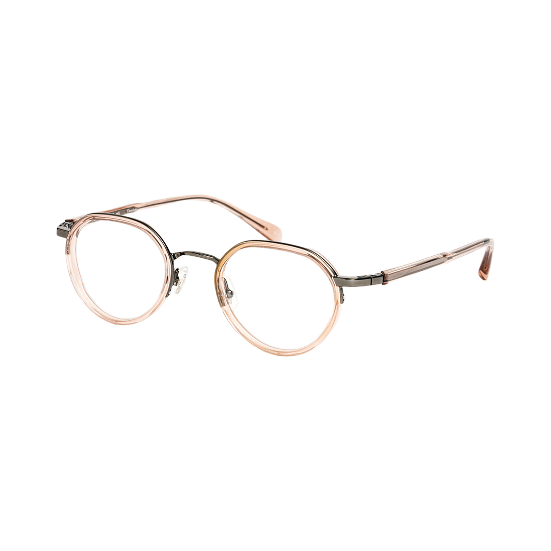 테츠오아이웨어 버디 콤비테 C3 핑크 & 로즈 골드(TETSUO EYEWEAR Buddy C3 Pink & Rose gold) - 2